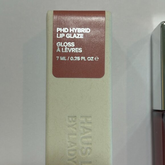 Haus Labs GUAVA PhD Hybrid Lip Glaze 7mL Plumping Gloss - Picture 2 of 3